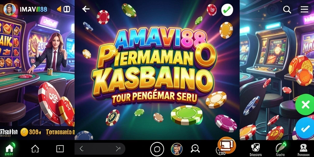 Tampilan menarik dari permainan Kasino yang mendebarkan.