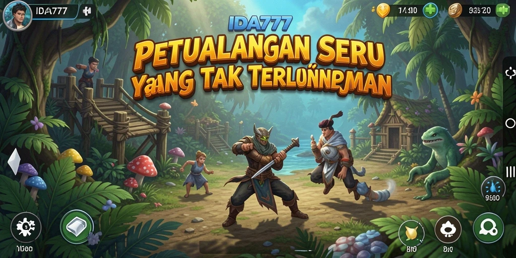 Gameplay seru dengan tantangan petualangan yang mendebarkan.